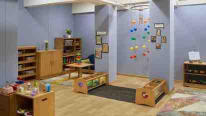 School Classroom in Toddler's Den Pre School
