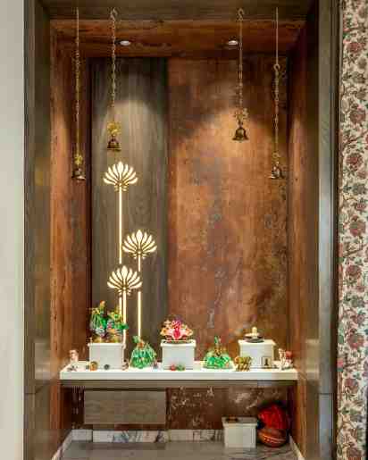 Pooja Room in Trupti Residence