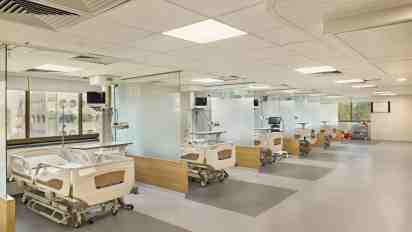 ICU in Fortis Hospital