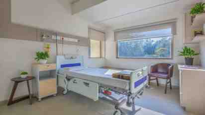 Patient Room in Bhailal Amin General Hospital
