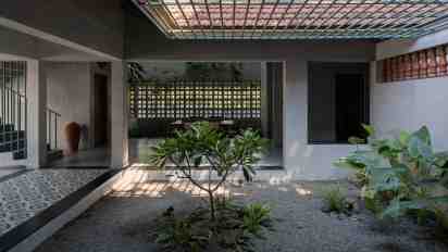 Courtyard in Nadumuttam House