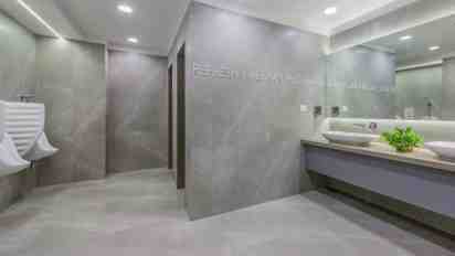 Restroom in Bhailal Amin General Hospital