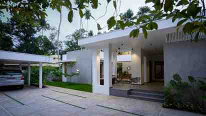 Frontyard in Ekta House