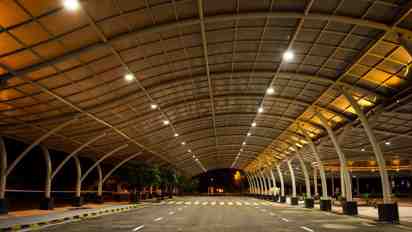 Airport Interior in Nagpur International Airport