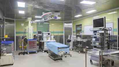 Operation Theatre in Yashoda Cancer Hospital