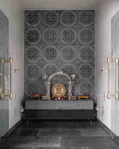 Pooja Room in Terra Verde Villa