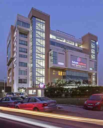 Hospital Exterior of Aakash Healthcare