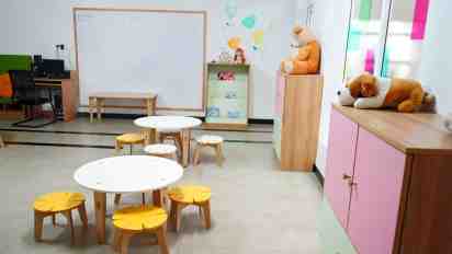 School Classroom in The Origami Concept School