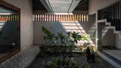 Courtyard in Nadumuttam House