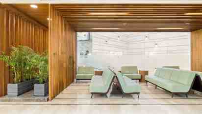 Hospital Waiting Area in Sarvodaya Hospital