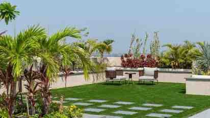 Terrace Garden in Luxuria Apartment