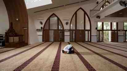 Mosque Interior in Munajath Mosque