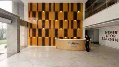 School Reception in Delhi World Public School