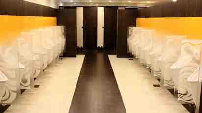 Restroom In INOX Theatre