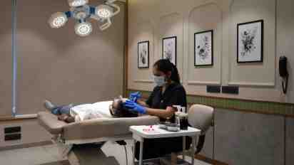 Examination Room in Aesthetica Skintreats