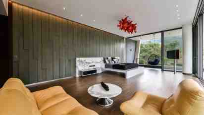 Bedroom in Infinity House