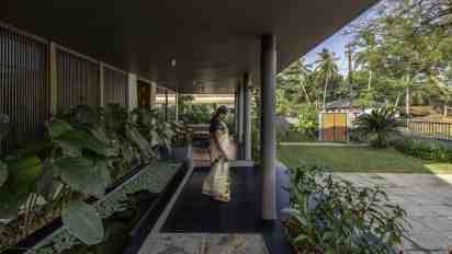 Verandah in Sameeram House