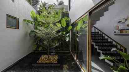 Courtyard in Sameeram House
