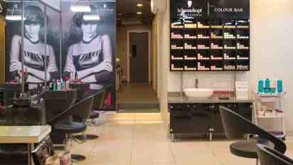 Salon Interior of Bounce Salon