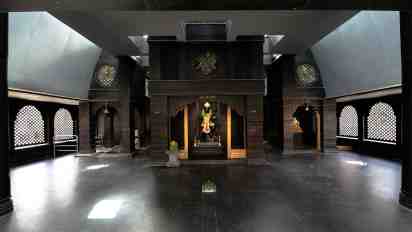 Temple Interior of Maruti Mandir