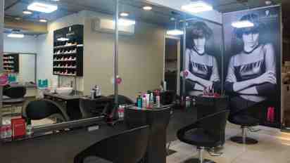 Salon Interior of Bounce Salon