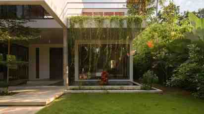 Frontyard in Mriya The Red House