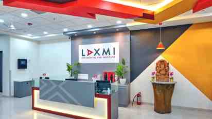 Hospital Reception in Laxmi Eye Hospital