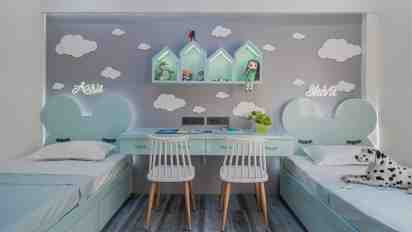 Kid's Bedroom in Shivaara Residence