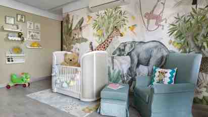Nursery Room in Jungle Safari House