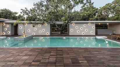 Swimming Pool in Tropical House