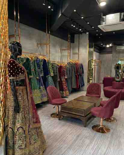 Showroom Interior of Tarz Boutique