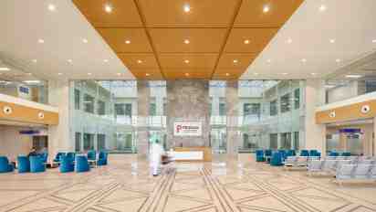 Hospital Waiting Area in Pragma Medical Institute
