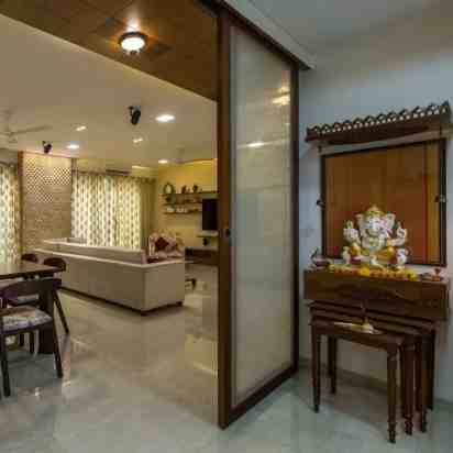 Pooja Mandir In Residence In Mumbai