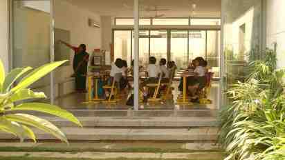 School Classroom in Sreenidhi International School
