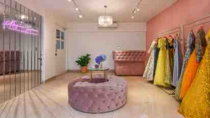 Showroom Interior in Pretty in Pink Showroom