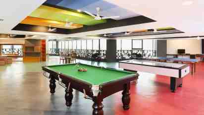 Game Room in Malles Clubhouse
