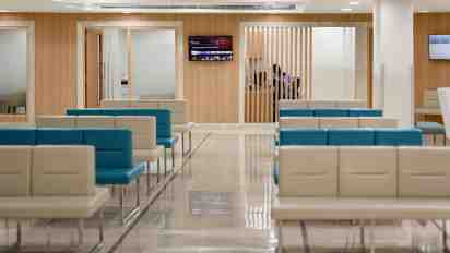 Hospital Waiting Area in Sarvodaya Hospital
