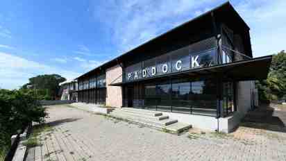 Showroom Exterior of Paddock Car Showroom
