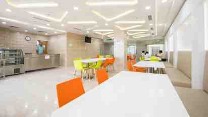 Hospital Cafeteria in Aakash Healthcare