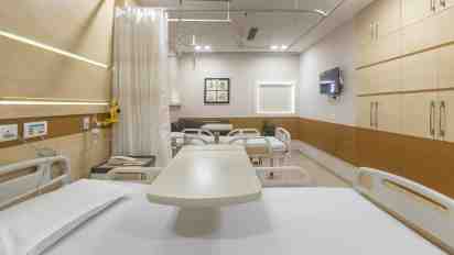 Patient Room in Yashoda Cancer Hospital
