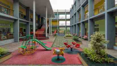 Playground in Jindal Vidya Mandir School