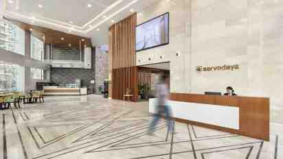 Hospital Reception in Sarvodaya Hospital