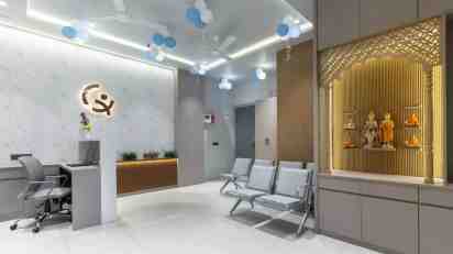 Hospital Reception in Gunatit Women's & Children Hospital