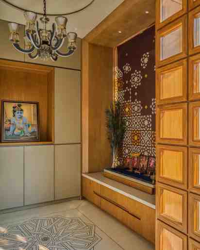Pooja Room in Shraddha Bungalow
