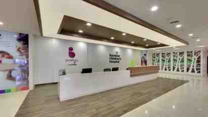 Hospital Reception in Rainbow Children's Hospital