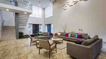 Living Room in Hambarde Residence