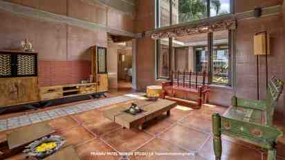 Living Room in Mud House