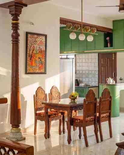 Dining Room In Shri Karthick Illam
