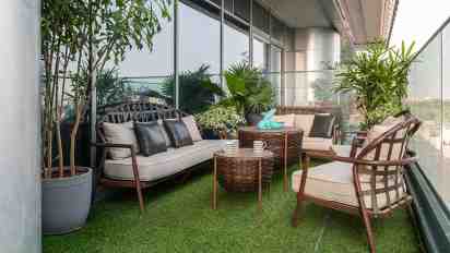 Balcony in BSI Studios