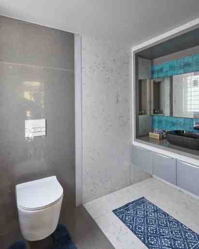 Powder Room In Urban House